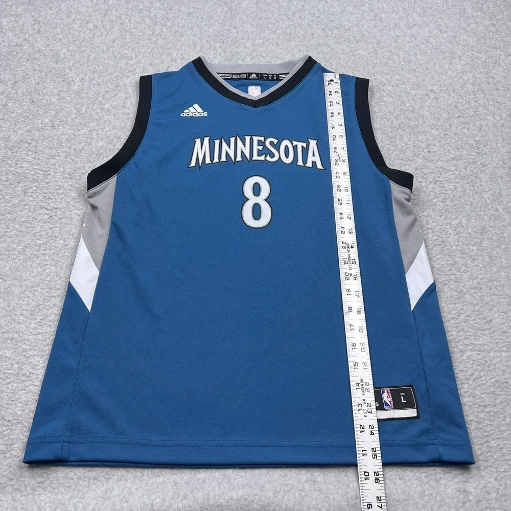 Minnesota Timberwolves Jersey Youth Large Blue NBA‎ Basketball Adidas LaVine #8